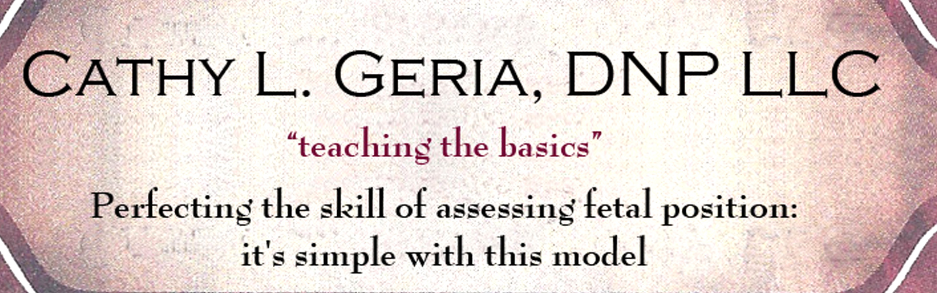 Banner Of Cathy L. Geria, DNP LLC